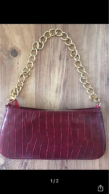 Bordo baget çanta