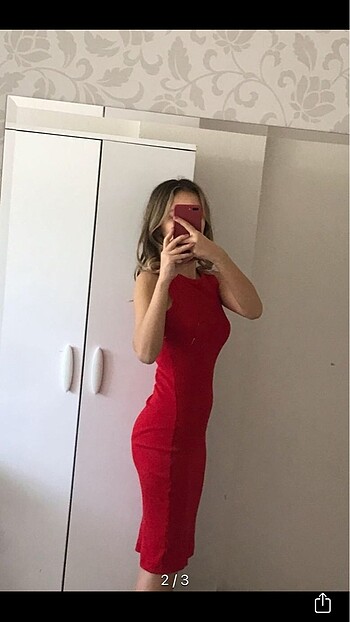 Trendyol & Milla Kırmızı spor elbise