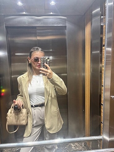 Pullu and bear blazer ceket