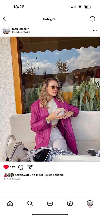 Bershka Bershka pembe blazer