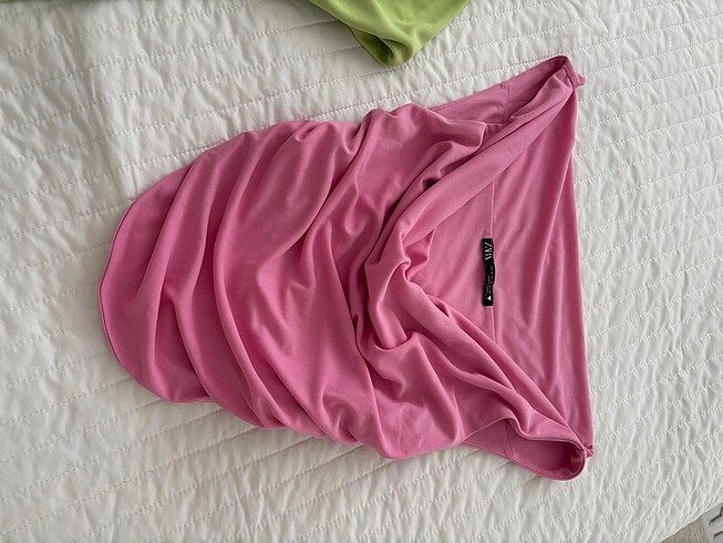 Zara pembe bluz