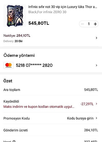 zero 30 5g metal kılıf - Görsel 4