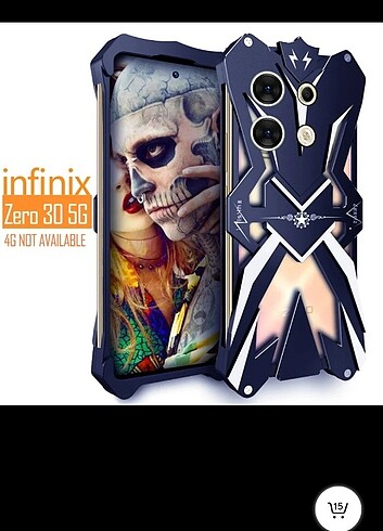 zero 30 5g metal kılıf - Görsel 3