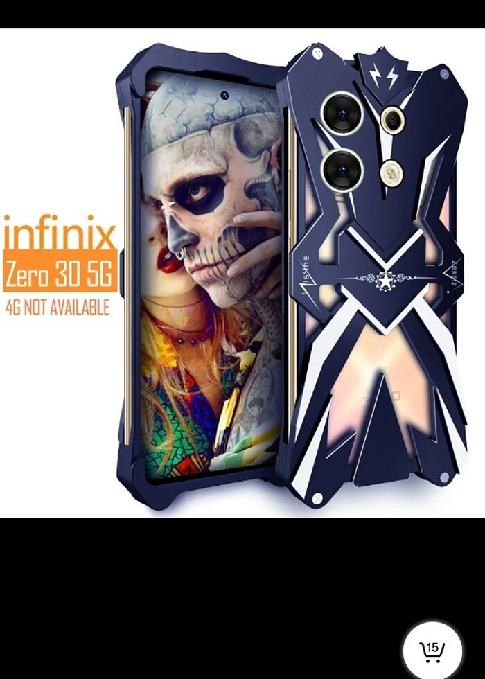 zero 30 5g metal kılıf - Görsel 3