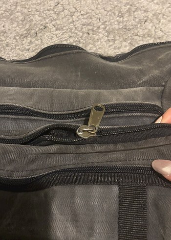 Gri Postacı Çantası - Görsel 6