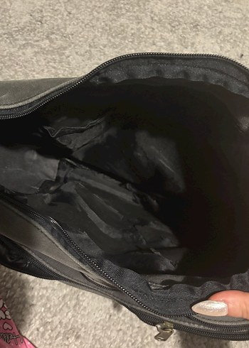 Gri Postacı Çantası - Görsel 3