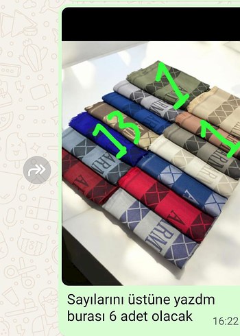 Çok Renkli Uzun Desenli Street Wear Şal Armine ve Dior markası