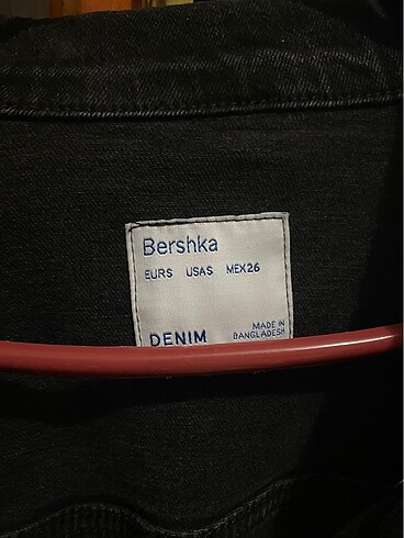 26 Beden Bershka denim kot ceket