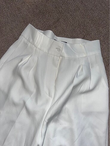 Diğer Beyaz Kumaş Pantolon