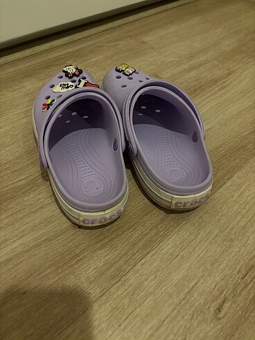 36 Beden mor Renk Orijinal kadın crocs terlik