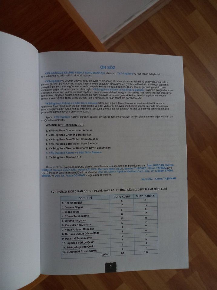YKS İngilizce Kelime ve Edat Soru Bankası - Görsel 2