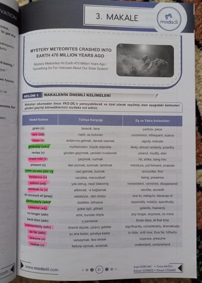 Makalelerle YKS Dil- Modadil Yayınları - Görsel 2