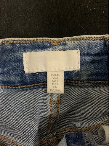 xs Beden H&m kot şort