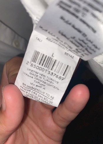 Beymen Business Erkek Beyaz Pamuklu Uzun Kollu Gömlek