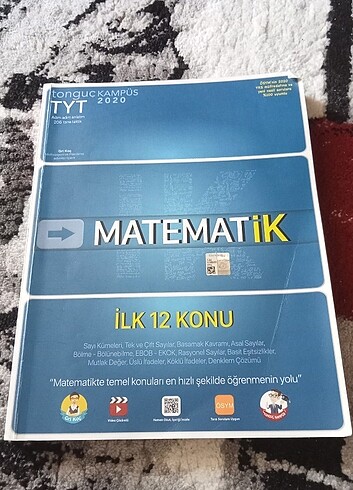 TYT MATEMATİK TONGUÇ AKADEMİ İLK 12 KONU