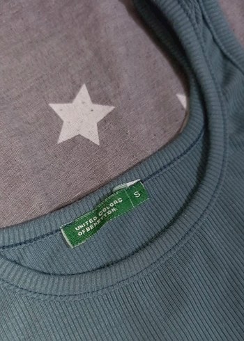 Benetton askılı crop
