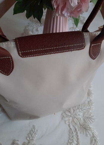 Longchamp Krem Longchamp Medium Le Pliage