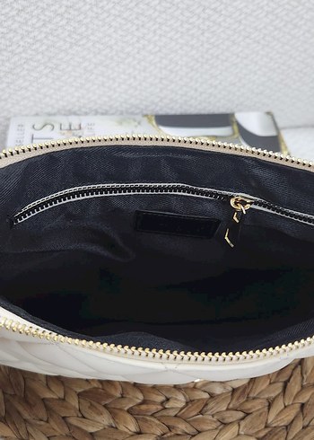 Diğer Beyaz Chanel Zincir Detaylı Kadın Çanta