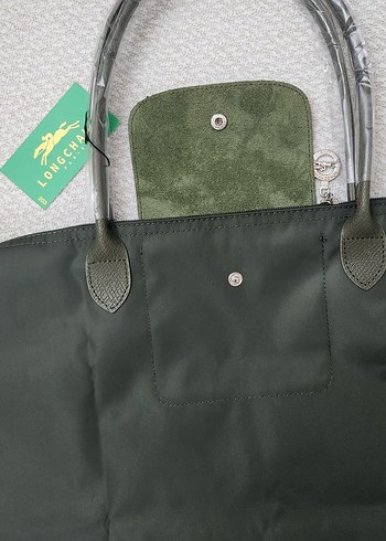 Longchamp Longchamp Haki Large Boy