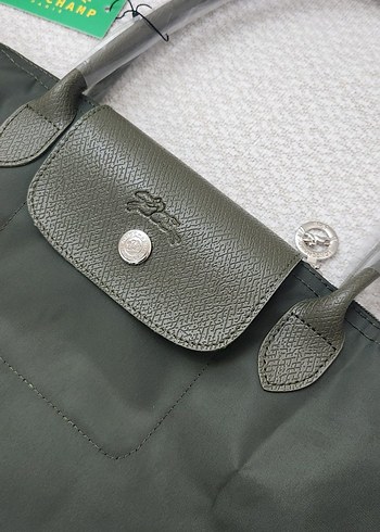 Beden Longchamp Haki Large Boy