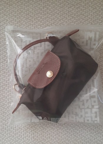  Beden kahverengi Renk Longchamp mini xs pouch