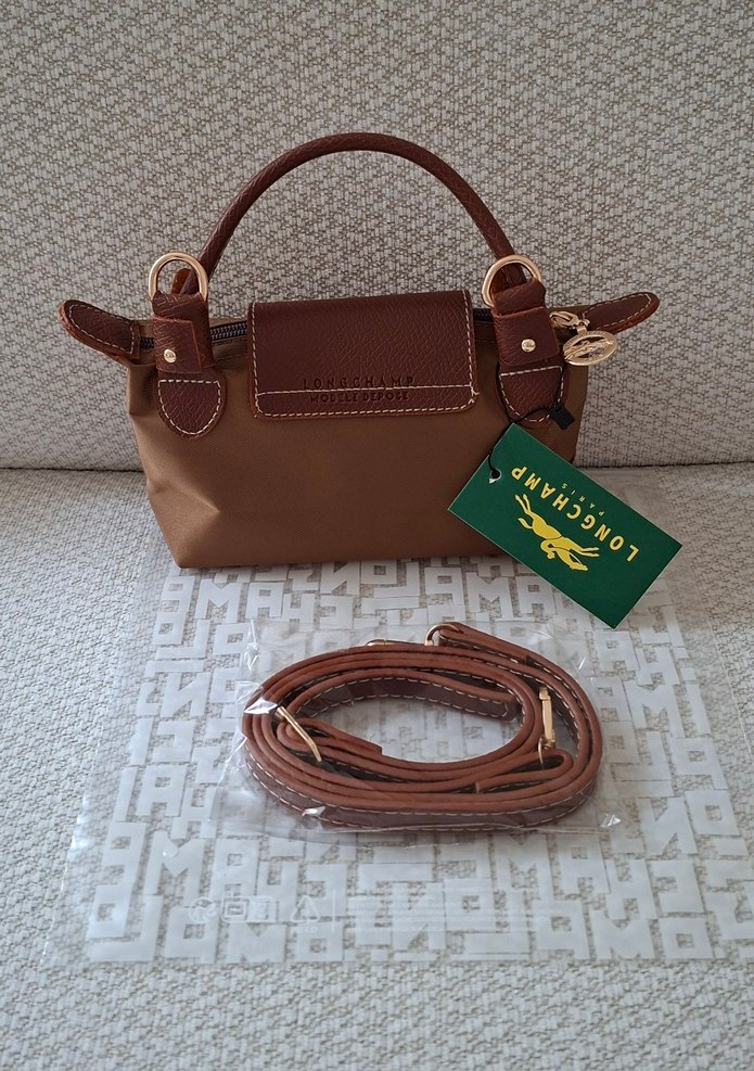 Longchamp Mini xs Pouch Taba - Görsel 2