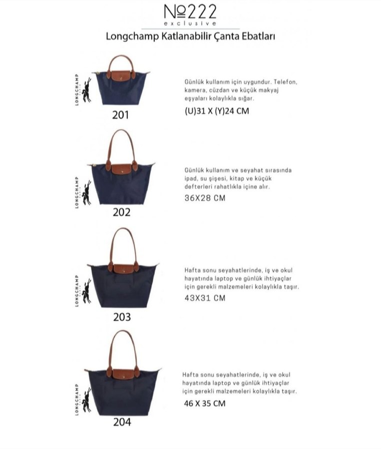 Longchamp Large Le Pliage - Görsel 5