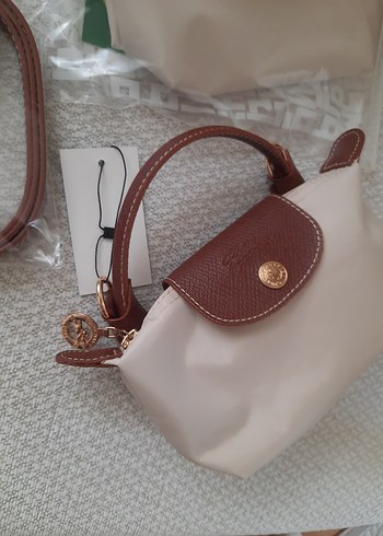  Beden Mini Longchamp Krem