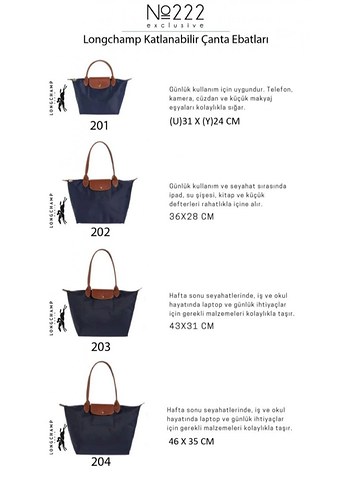 Beden haki Renk Longchamp XL Le Pliage
