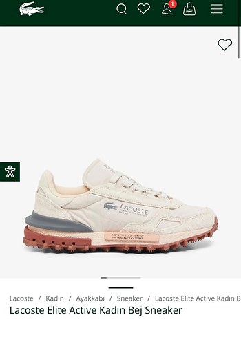 Lacoste Elite Active Kadin Sneaker