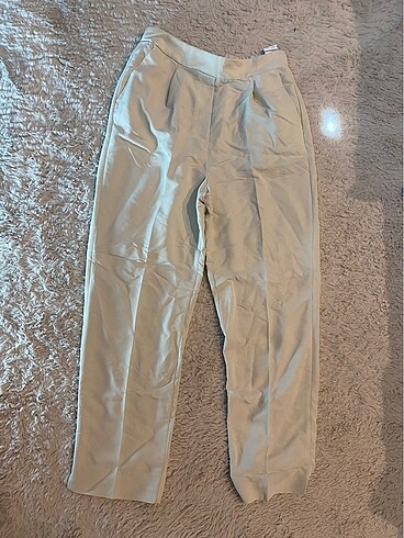 38 Beden beyaz Renk Koton havuç pantolon