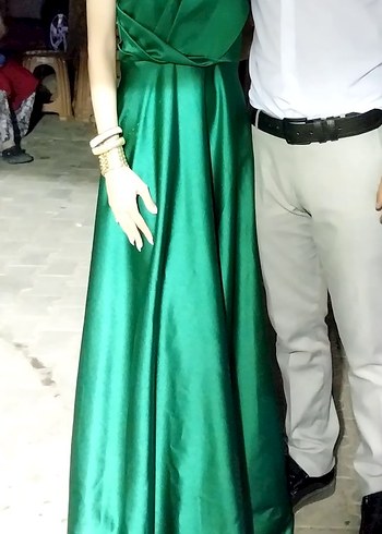 SATEN ABİYE ELBİSE - Görsel 4