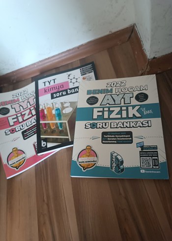 2022 TYT Kimya ve AYT Fizik Soru Bankaları
