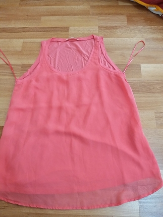 koton pembe askılı bluz