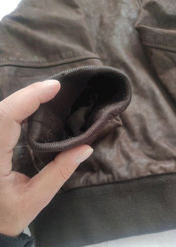 Levis deri ceket - Görsel 5