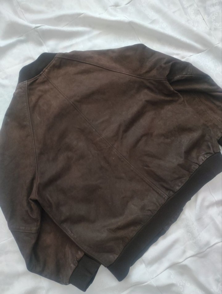 Levis deri ceket - Görsel 4