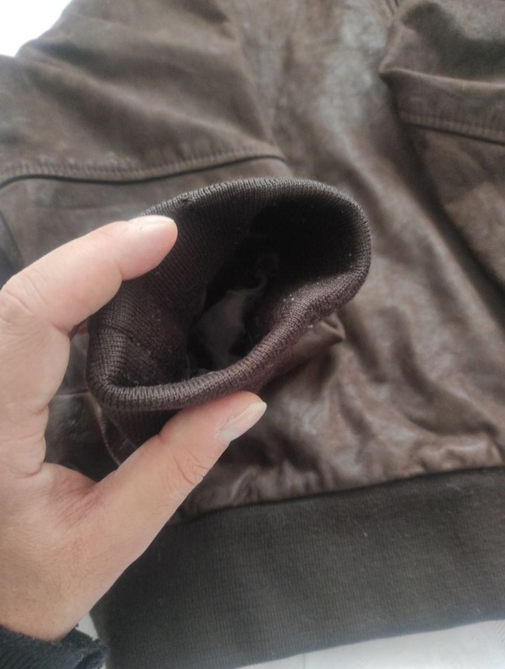 Levis deri ceket - Görsel 5