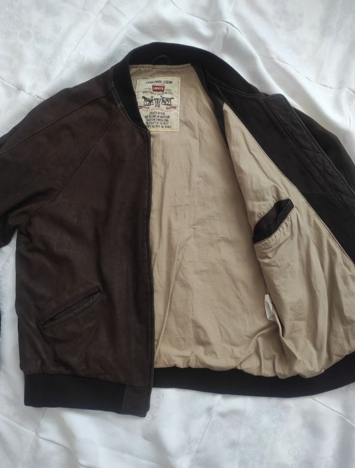 Levis deri ceket - Görsel 3