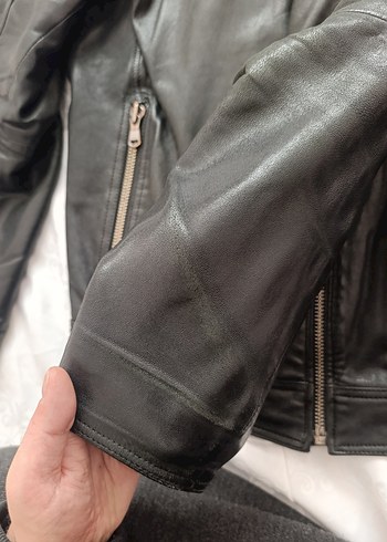 derimod new durant deri ceket - Görsel 10