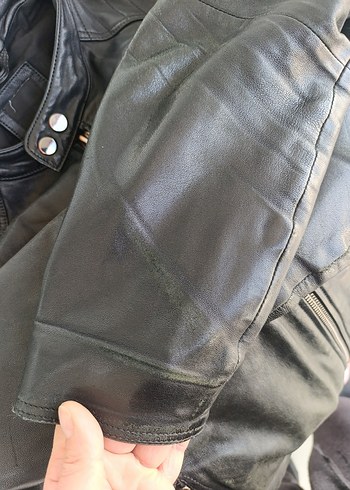 derimod new durant deri ceket - Görsel 9