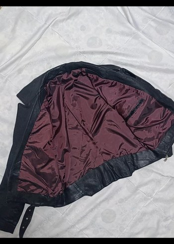 Motorcu Deri Ceket - Görsel 3