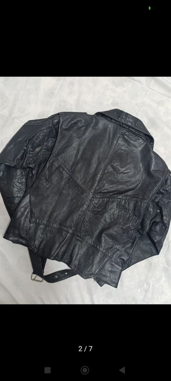 Motorcu Deri Ceket - Görsel 2