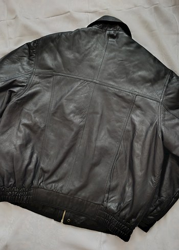 l/xl Beden Bomber Deri Mont Erkek