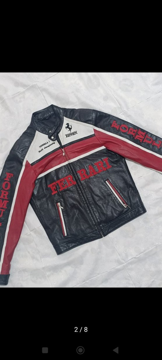 Ferrari Deri Ceket - Görsel 2