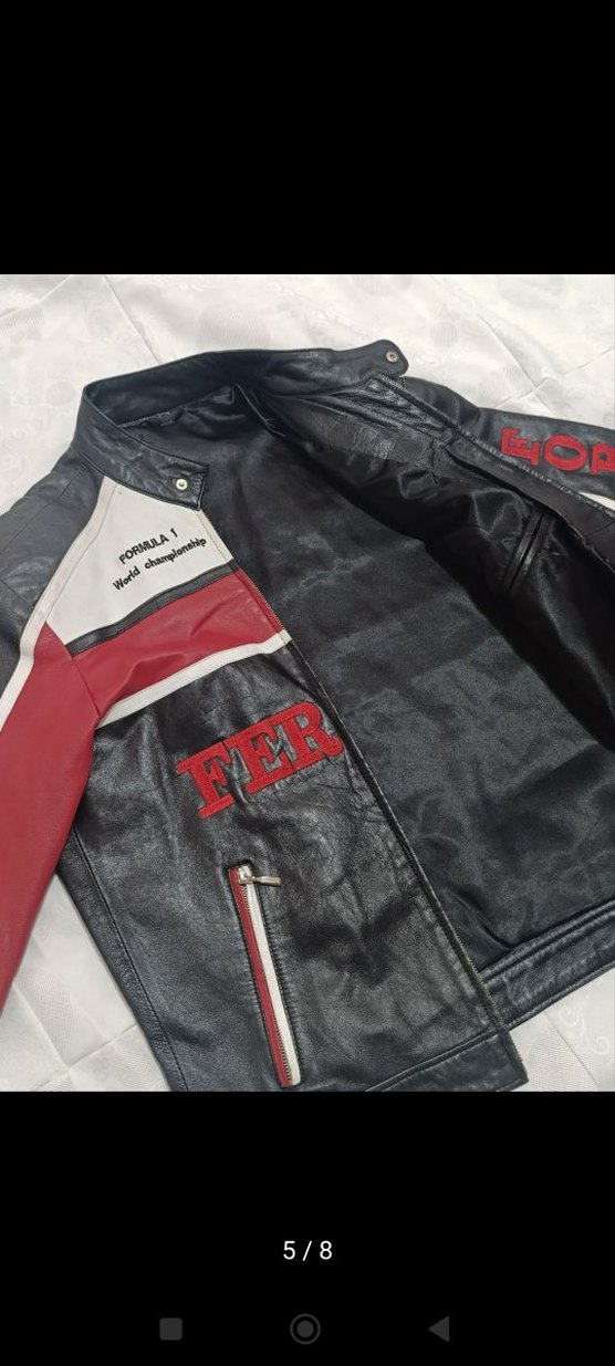 Ferrari Deri Ceket - Görsel 5