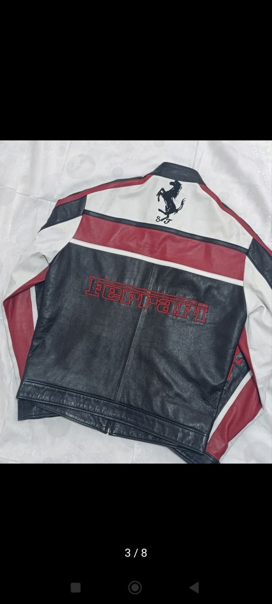 Ferrari Deri Ceket - Görsel 3