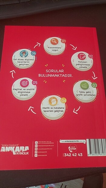 8. Sınıf Ankara Yayıncılık Türkçe Soru Bankası