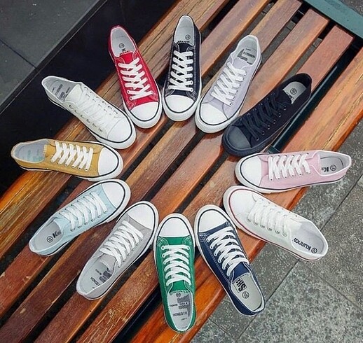 Bej Pembe Kısa Converse