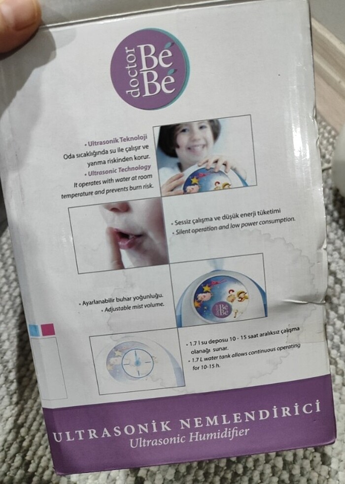 Hava nemlendirici soguk buhar makinesi - Görsel 2