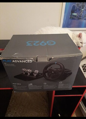 Logitech g923 trueforce yarış direksiyon seti
